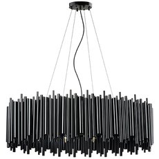 Светильник с арматурой чёрного цвета, металлическими плафонами Lightstar 816207