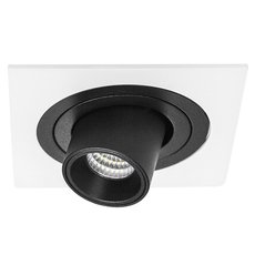 Точечный светильник с арматурой чёрного цвета Lightstar i516172