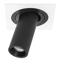 Точечный светильник с металлическими плафонами чёрного цвета Lightstar i516272