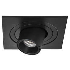 Точечный светильник с металлическими плафонами чёрного цвета Lightstar i517172
