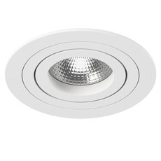Точечный светильник с арматурой белого цвета, плафонами белого цвета Lightstar i61606