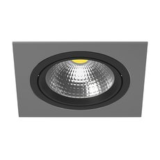 Точечный светильник с арматурой серого цвета, металлическими плафонами Lightstar i81907