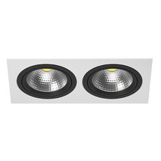 Точечный светильник с плафонами белого цвета Lightstar i8260707
