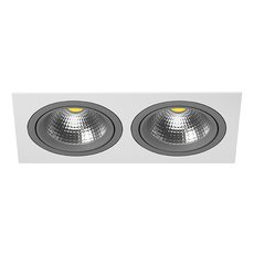 Точечный светильник с арматурой белого цвета, металлическими плафонами Lightstar i8260909