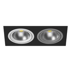 Точечный светильник с металлическими плафонами чёрного цвета Lightstar i8270609