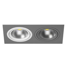 Точечный светильник с арматурой серого цвета, плафонами серого цвета Lightstar i8290609