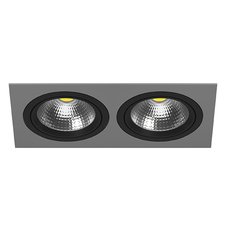 Точечный светильник с арматурой серого цвета, плафонами серого цвета Lightstar i8290707