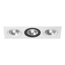 Точечный светильник с арматурой белого цвета, металлическими плафонами Lightstar i836060706