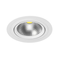 Точечный светильник с арматурой белого цвета, металлическими плафонами Lightstar i91606
