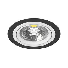 Точечный светильник с арматурой чёрного цвета, металлическими плафонами Lightstar i91706