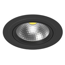 Точечный светильник с арматурой чёрного цвета Lightstar i91707