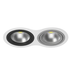 Точечный светильник с плафонами белого цвета Lightstar i9260709
