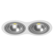 Точечный светильник с арматурой белого цвета, металлическими плафонами Lightstar i9260909