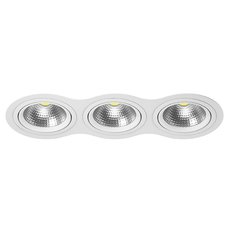 Точечный светильник с арматурой белого цвета, плафонами белого цвета Lightstar i936060606