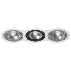 Точечный светильник с арматурой белого цвета, металлическими плафонами Lightstar i936090709
