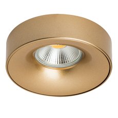 Точечный светильник с арматурой золотого цвета, металлическими плафонами Lightstar L01002323