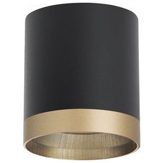 Точечный светильник с арматурой чёрного цвета Lightstar R348790