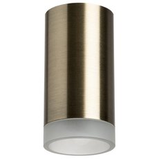 Точечный светильник с арматурой бронзы цвета, плафонами бронзы цвета Lightstar R431430