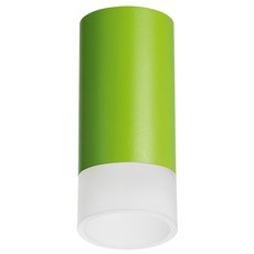 Точечный светильник с плафонами зелёного цвета Lightstar R43431