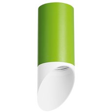 Точечный светильник с плафонами зелёного цвета Lightstar R43436