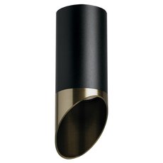 Точечный светильник с арматурой чёрного цвета, металлическими плафонами Lightstar R437131