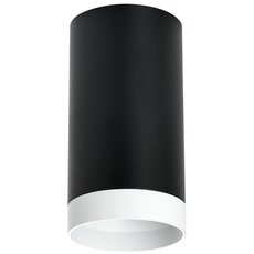 Точечный светильник с арматурой чёрного цвета Lightstar R4373436