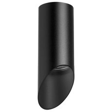 Точечный светильник с арматурой чёрного цвета, плафонами чёрного цвета Lightstar R43737