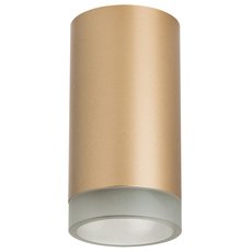 Точечный светильник с арматурой золотого цвета Lightstar R44030