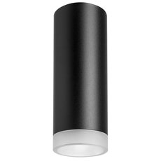 Точечный светильник с арматурой чёрного цвета, плафонами чёрного цвета Lightstar R48730