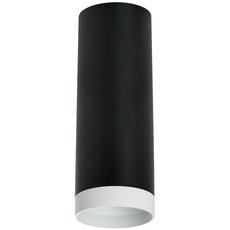 Точечный светильник с арматурой чёрного цвета, металлическими плафонами Lightstar R4873436