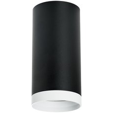 Точечный светильник с арматурой чёрного цвета Lightstar R64873486