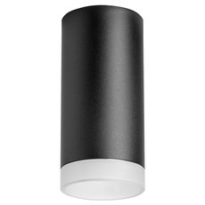 Точечный светильник с арматурой чёрного цвета, плафонами чёрного цвета Lightstar R648780