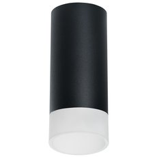 Точечный светильник с арматурой чёрного цвета Lightstar R648781