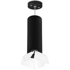 Светильник с арматурой чёрного цвета, металлическими плафонами Lightstar RP6497486
