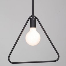 Светильник с арматурой чёрного цвета, плафонами чёрного цвета Vitaluce V4090/1S