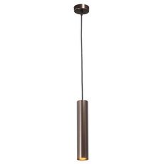 Светильник с металлическими плафонами коричневого цвета Vitaluce V4640-7/1S