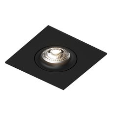 Точечный светильник с металлическими плафонами чёрного цвета DENKIRS DK2038-BK