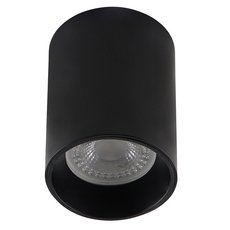 Точечный светильник с арматурой чёрного цвета, пластиковыми плафонами DENKIRS DK3110-BK