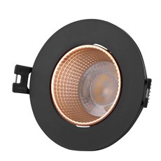 Точечный светильник с плафонами чёрного цвета DENKIRS DK3061-BBR