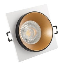 Точечный светильник с плафонами золотого цвета DENKIRS DK2402-GD