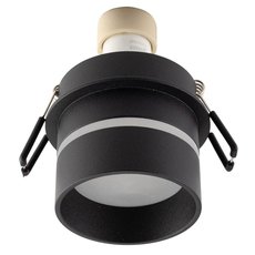 Точечный светильник с арматурой чёрного цвета DENKIRS DK2404-BK