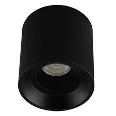 Точечный светильник с арматурой чёрного цвета, плафонами чёрного цвета DENKIRS DK3090-BK