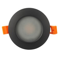Точечный светильник с арматурой чёрного цвета DENKIRS DK3016-BK