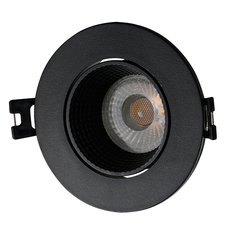 Точечный светильник для гипсокарт. потолков DENKIRS DK3061-BK