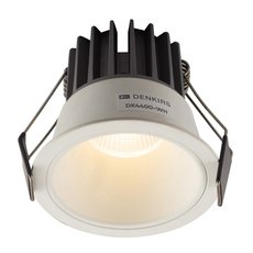 Точечный светильник с арматурой белого цвета, металлическими плафонами DENKIRS DK4400-WH
