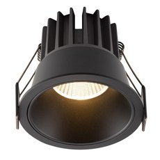 Точечный светильник с металлическими плафонами чёрного цвета DENKIRS DK4400-BK