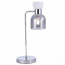 Настольная лампа с арматурой хрома цвета, стеклянными плафонами EVOLUCE SLE1045-104-01