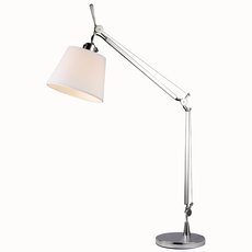 Настольная лампа с арматурой хрома цвета, плафонами белого цвета ST LUCE SL464.104.01