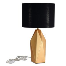 Настольная лампа с текстильными плафонами чёрного цвета ST LUCE SL1004.204.01