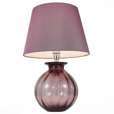 Настольная лампа с плафонами фиолетового цвета ST LUCE SL968.604.01